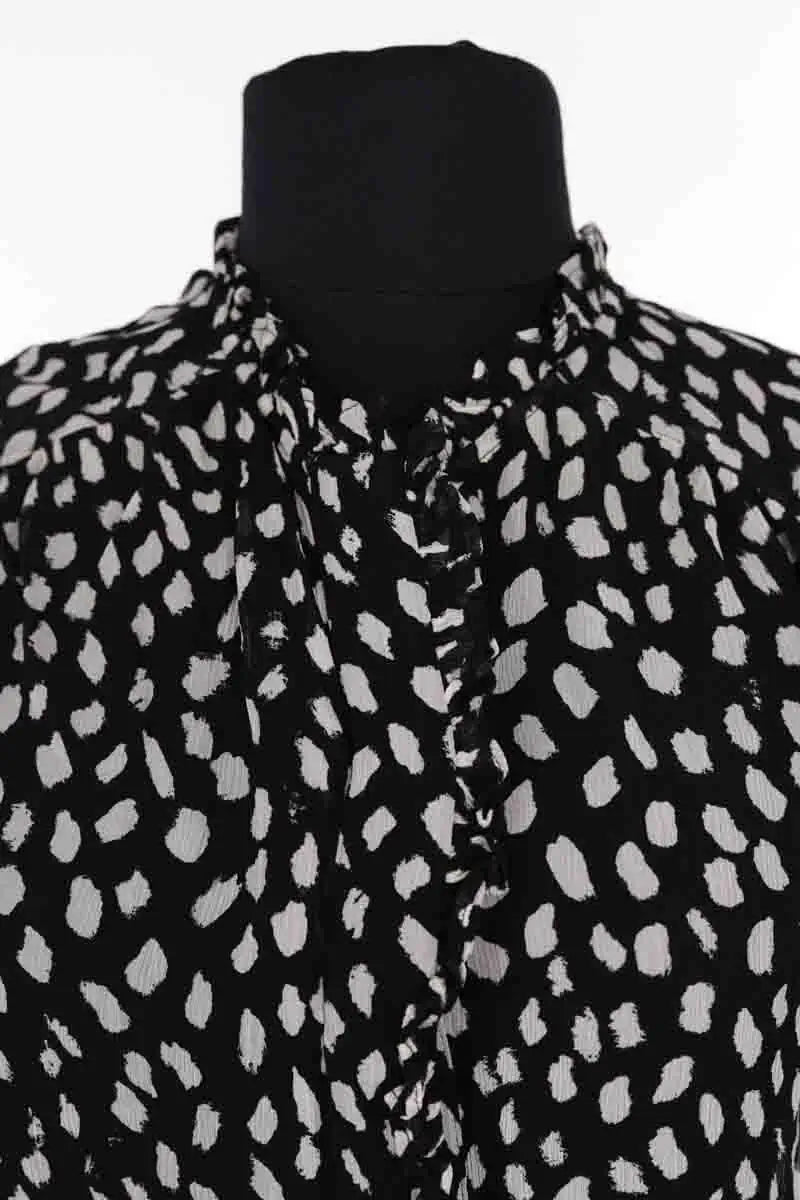 Blouse Ba&Sh Noir en Viscose