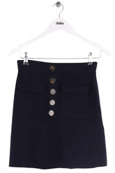 Mini jupe Sézane Bleu en Laine, taille XS - Seconde Main