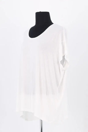 T-shirt Margaux Lonnberg Blanc en Viscose