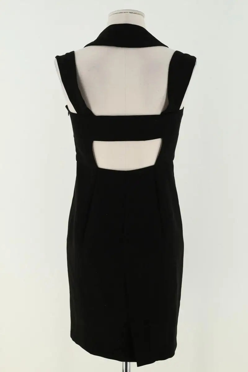 Robe Maje Noir en Synthétique