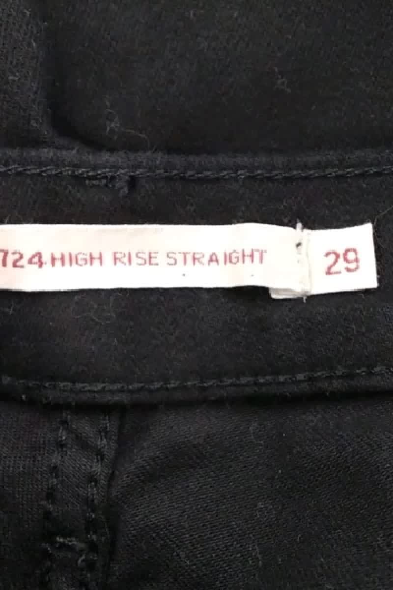 Jean slim Levi's  Noir