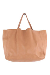 Cabas Celine Cube medium veau souple Camel en Cuir - Seconde Main