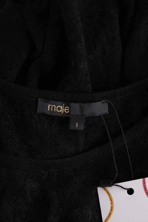 Blouse Maje Noir en Viscose