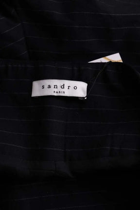 Mini short Sandro Bleu en Laine