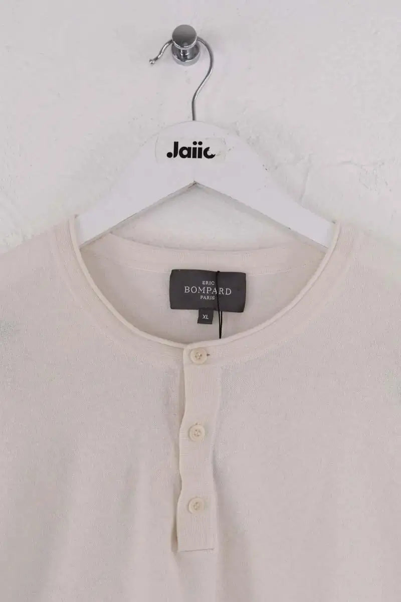 Pull Eric Bompard Beige en Coton