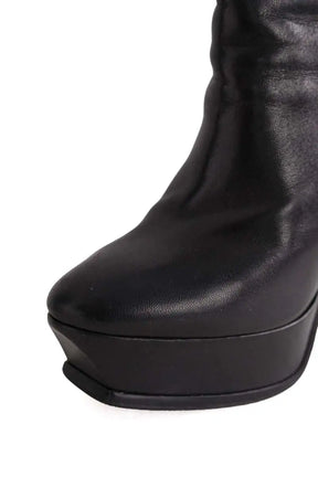 Boots Saint Laurent Noir en Cuir