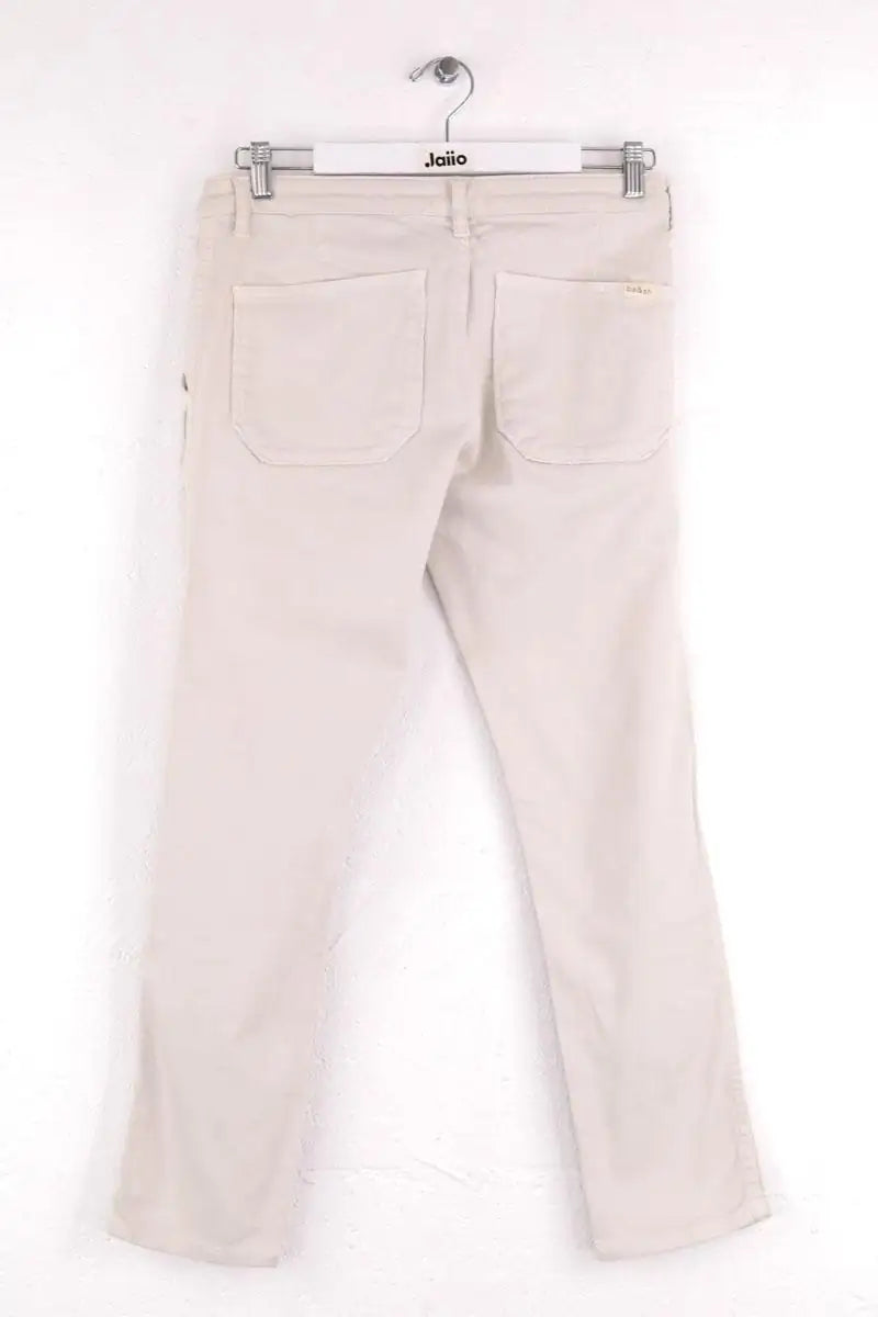 Jean droit Ba&Sh Beige en Coton
