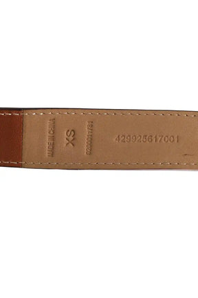 Ceinture Ralph Lauren Camel en Cuir