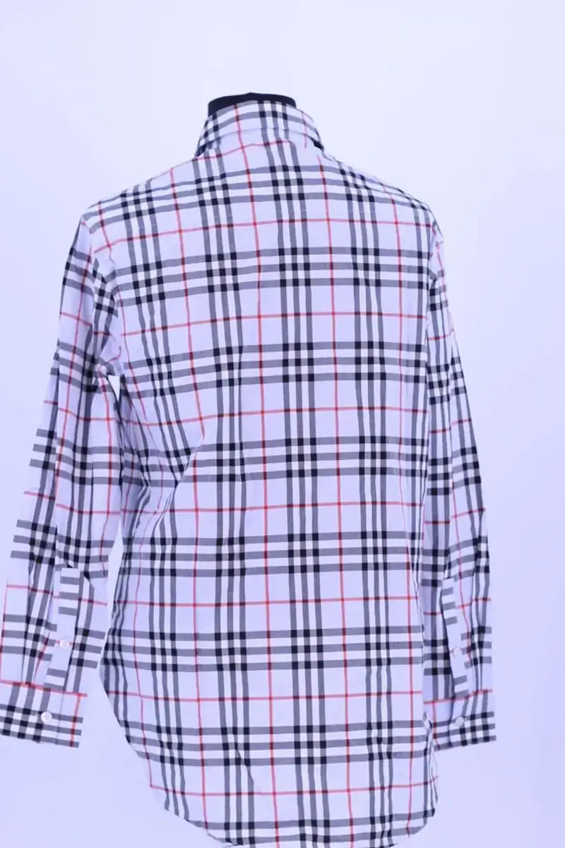 Chemise Burberry Gris en Coton