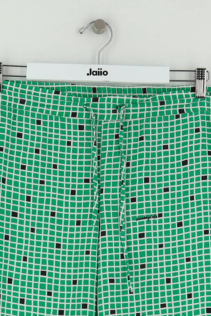 Pantalon droit Bimba y Lola  Vert