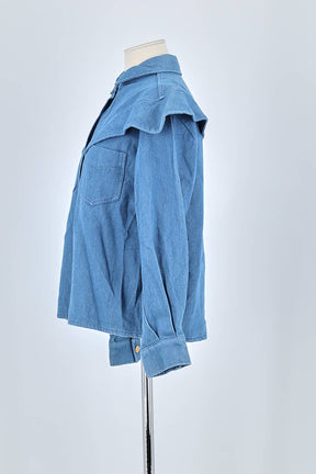 Chemise Ginette Garde  Bleu