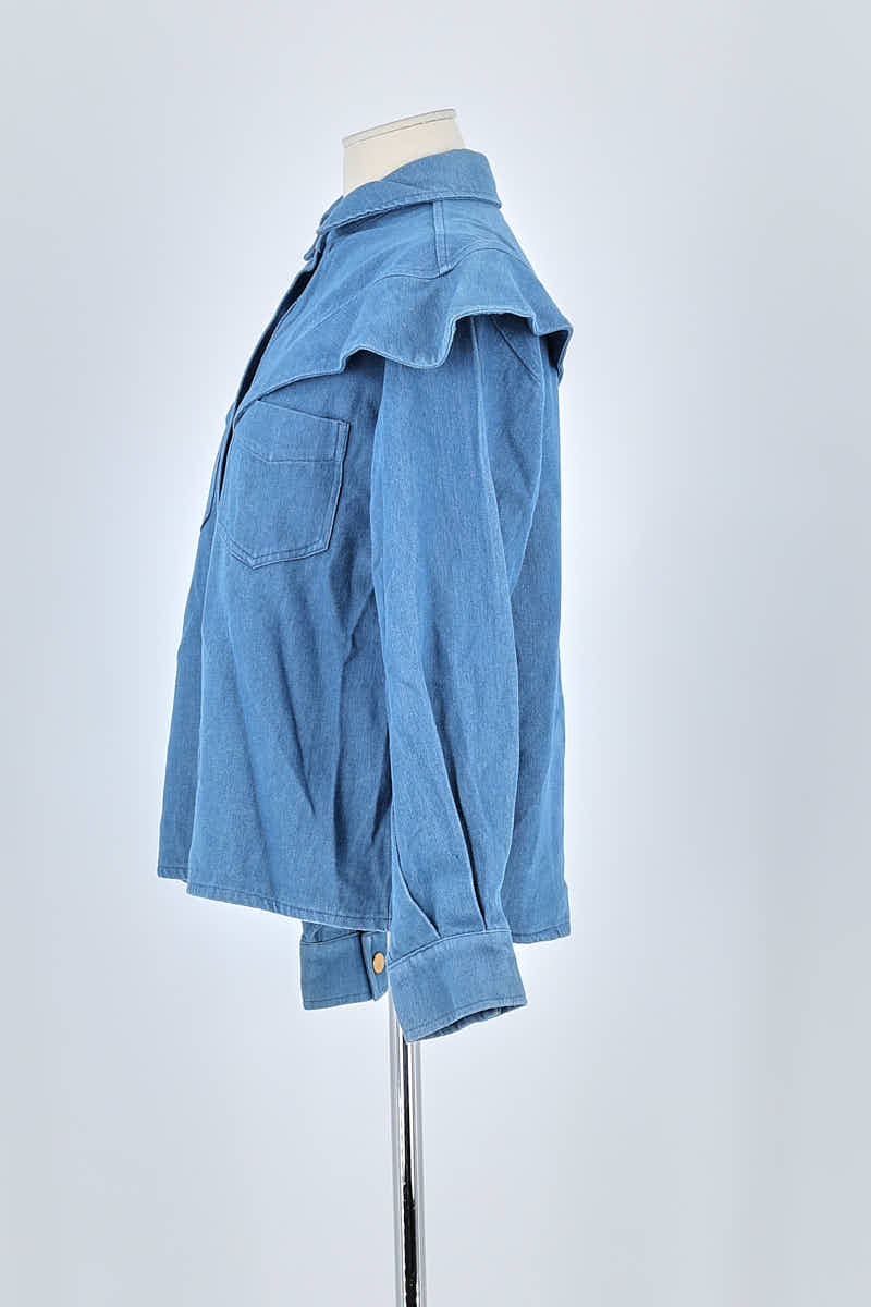 Chemise Ginette Garde  Bleu