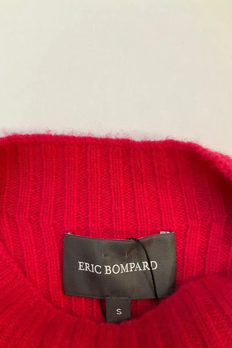 Pull Eric Bompard Rouge en Cachemire