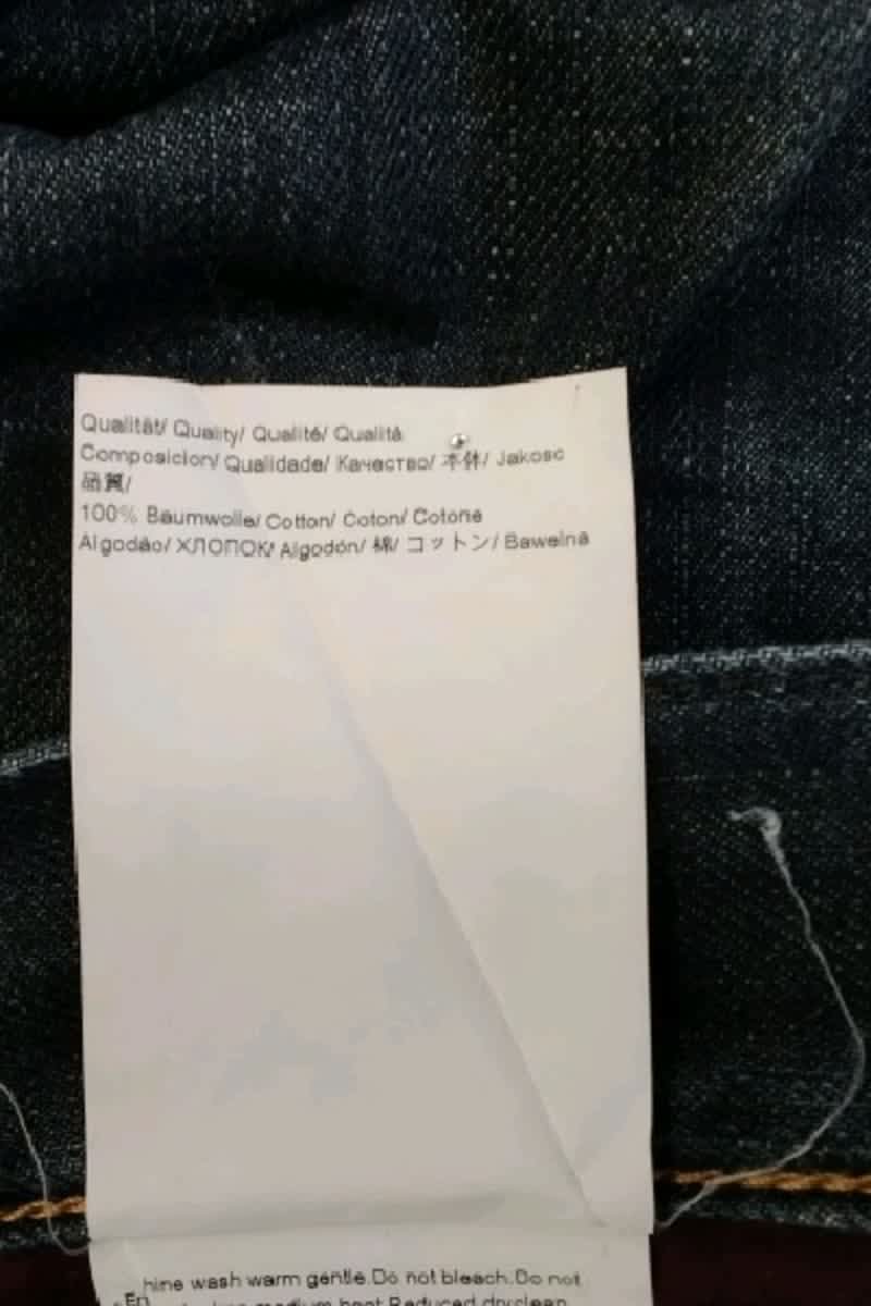 Jean droit Hugo Boss  Bleu