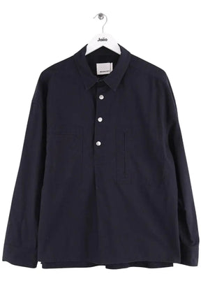Chemise Isabel Marant Marine en Coton, taille M - Seconde Main