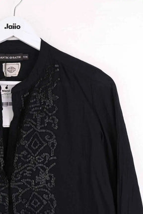 Blouse Antik Batik Noir en Coton