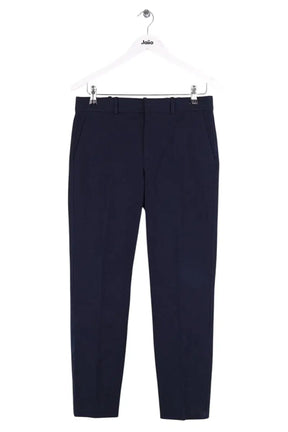 Pantalon droit Ralph Lauren Bleu en Coton, taille S - Seconde Main