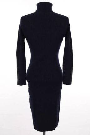 Robe Max & Moi Bleu en Cachemire