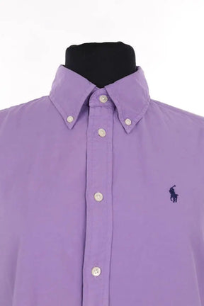 Chemise Ralph Lauren Violet en Coton
