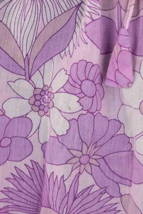 Blouse Antik Batik Violet en Coton