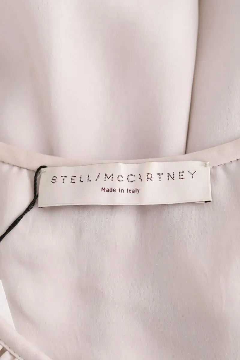 Blouse Stella McCartney Gris en Synthétique
