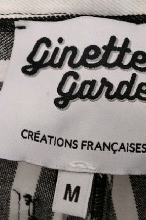 Pantalon droit Ginette Garde  Noir