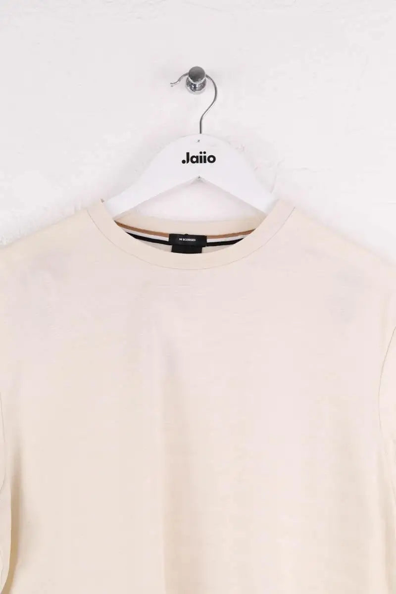 T-shirt Boss Beige en Synthétique