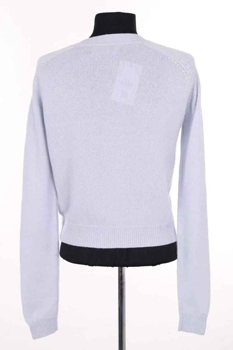 Cardigan Alexandra Golovanoff Bleu en Cachemire