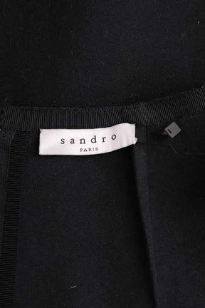 Jupe Sandro Gris en Laine