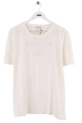 T-shirt Saint Laurent Ecru en Coton, taille XL - Seconde Main