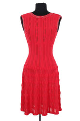 Robe The Kooples Rouge en Viscose, taille S - Seconde Main