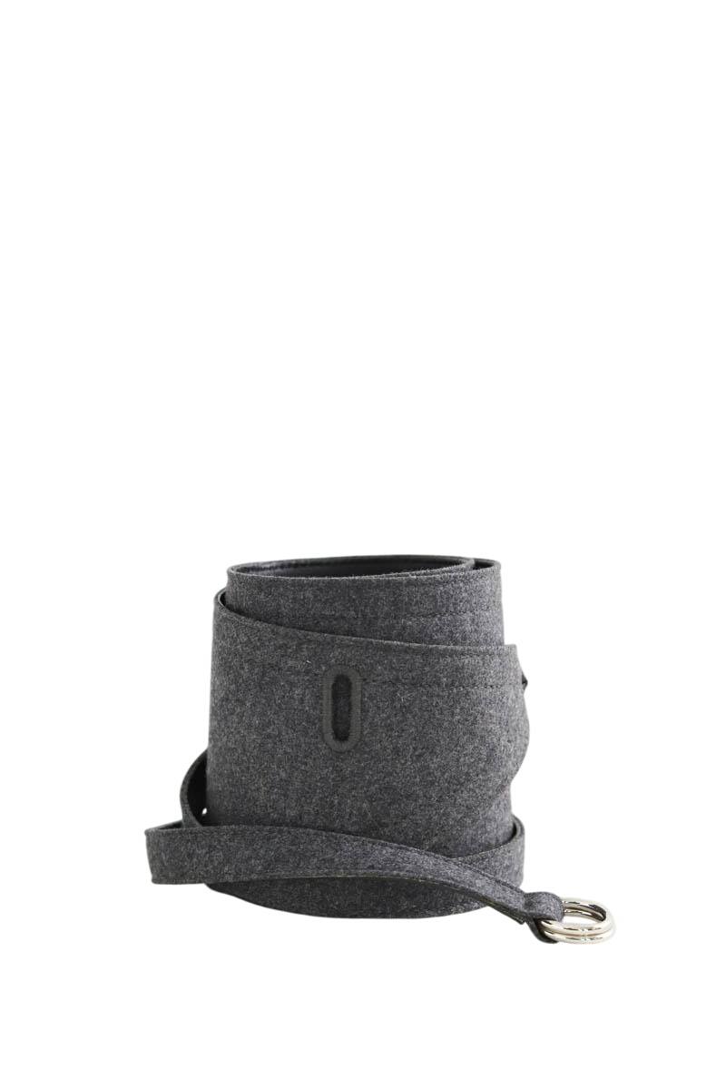 Ceinture Saint Laurent  Gris