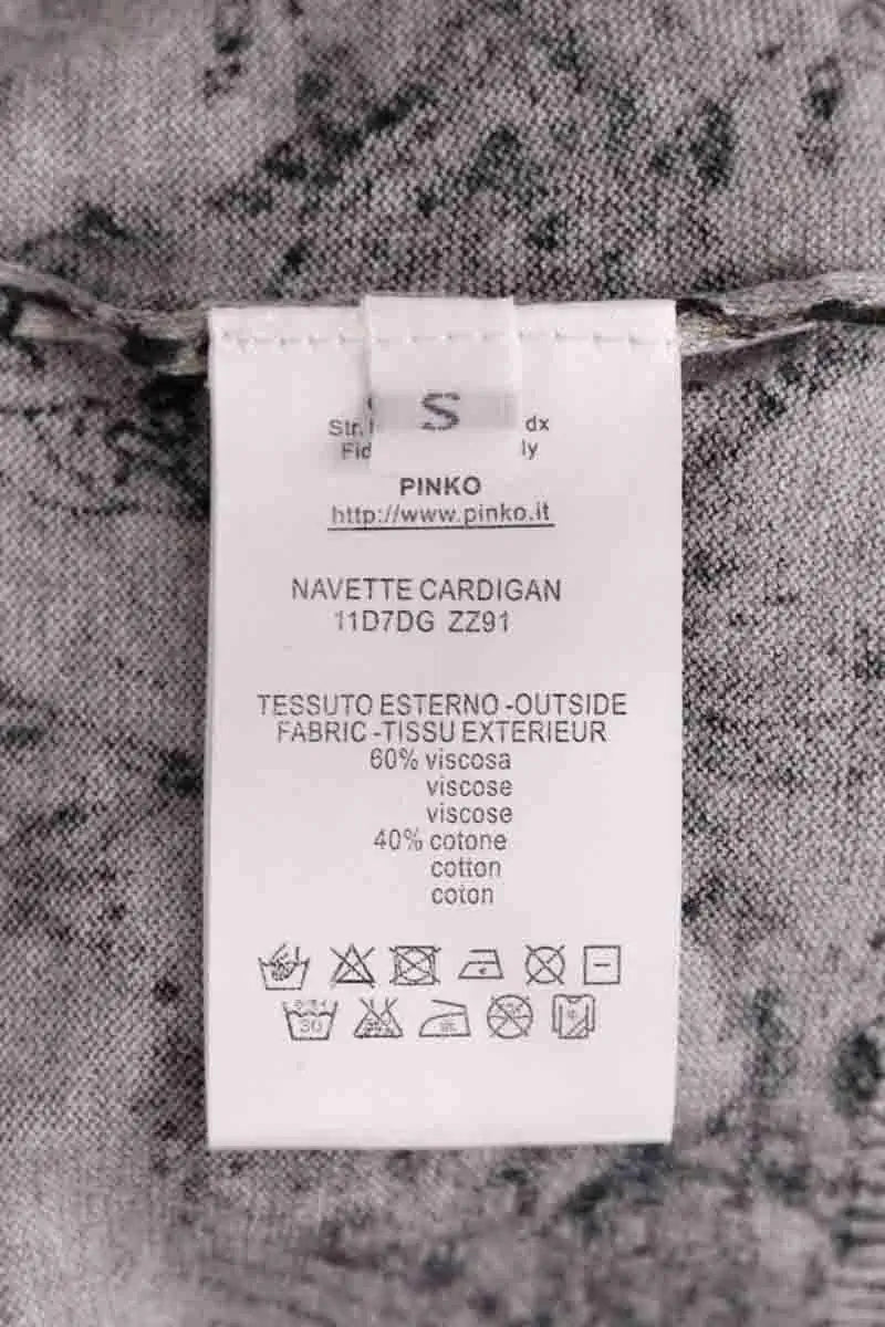 Cardigan Pinko Gris en Viscose