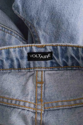 Jean large Zadig & Voltaire The whitney release wide leg Bleu en Coton