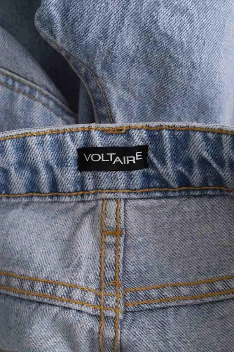 Jean large Zadig & Voltaire The whitney release wide leg Bleu en Coton