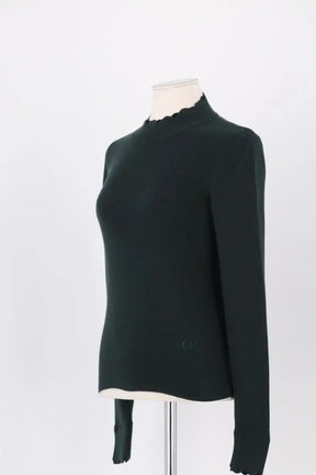 Pull Claudie Pierlot Vert en Coton
