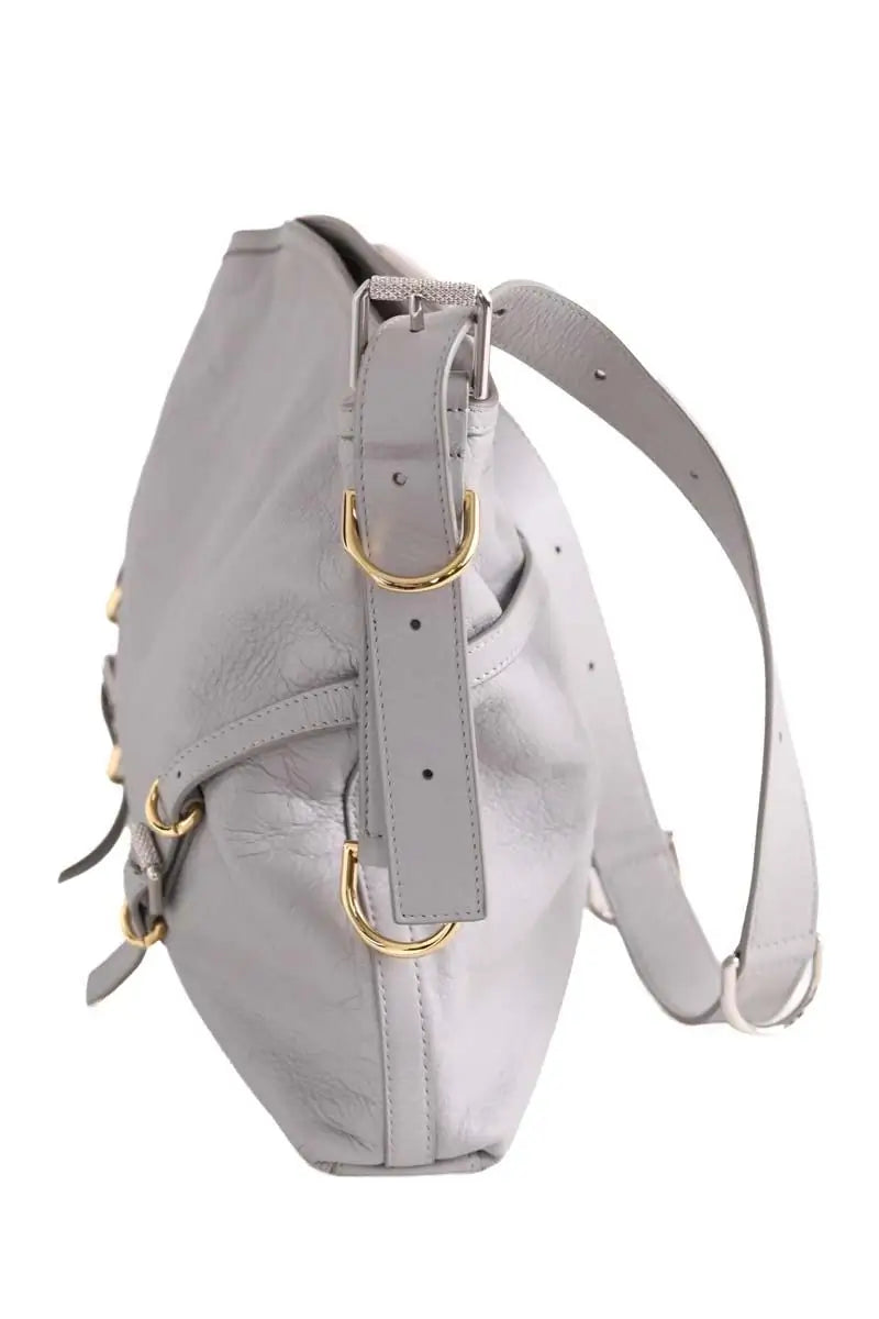 Sac porté épaule Givenchy Gris en Cuir