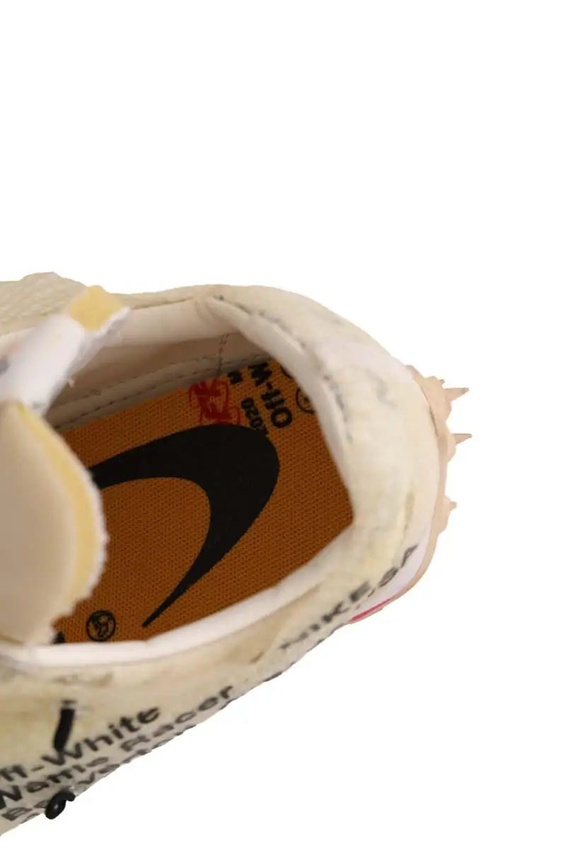 Baskets Off White Ecru en Tissu
