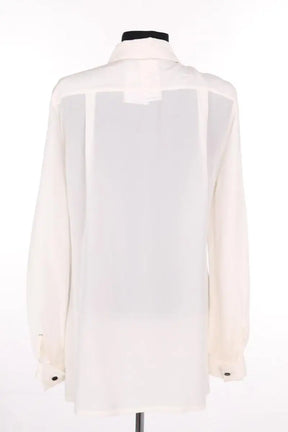 Chemise Sportmax Ecru en Soie