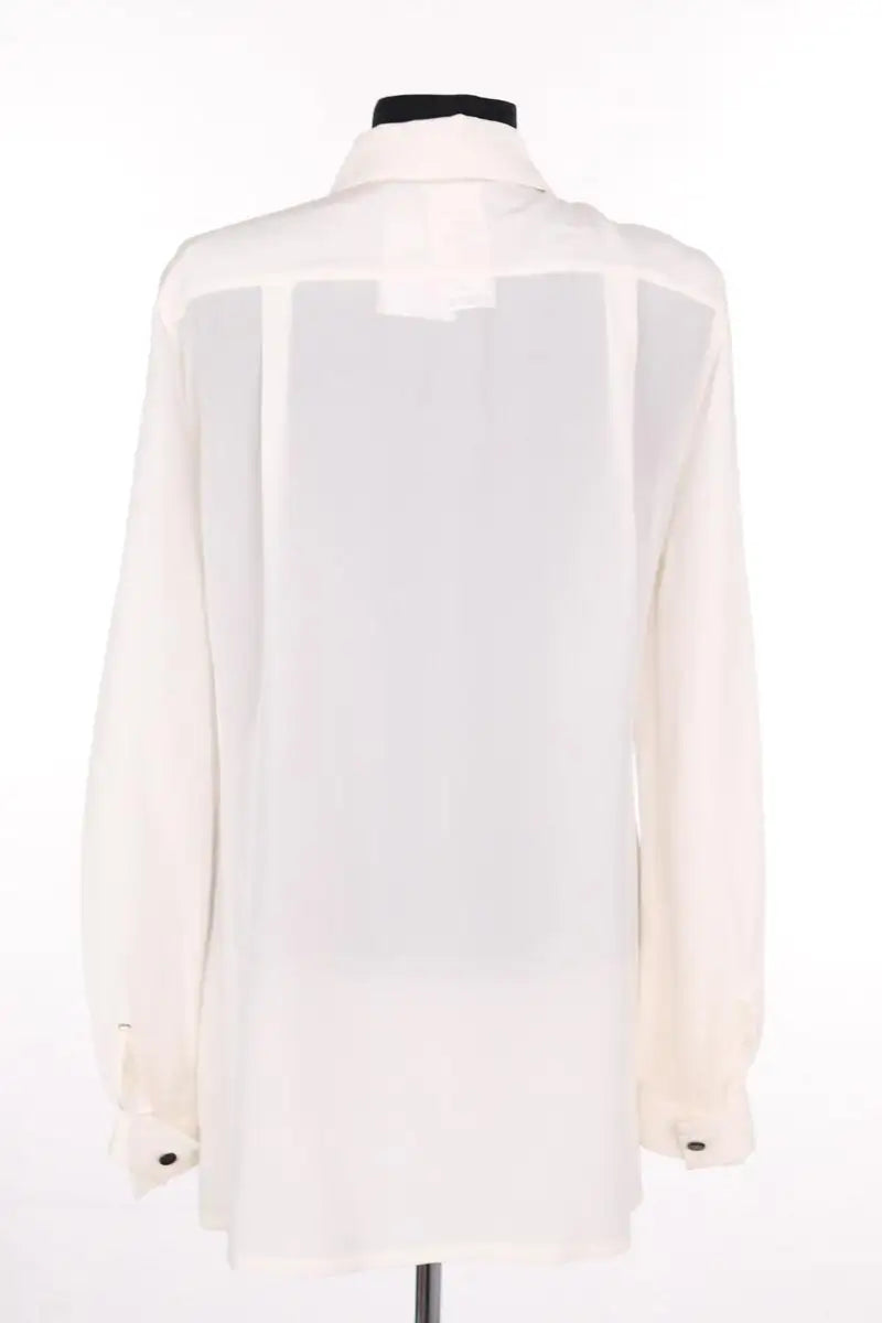 Chemise Sportmax Ecru en Soie