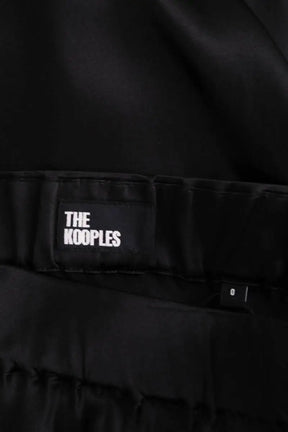 Jupe The Kooples Noir en Soie