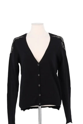 Cardigan Zadig & Voltaire Noir en Coton, taille M - Seconde Main