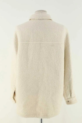 Manteau Tommy Hilfiger Beige en Synthétique