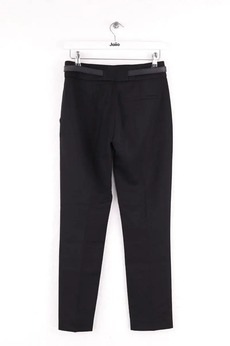 Pantalon droit The Kooples Noir en Laine