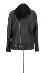 Veste Alice Balas Noir en Cuir, taille L - Seconde Main
