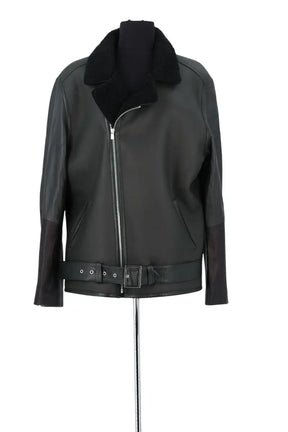 Veste Alice Balas Noir en Cuir, taille L - Seconde Main