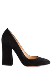 Talons Gianvito Rossi Noir en Daim, taille 38 - Seconde Main