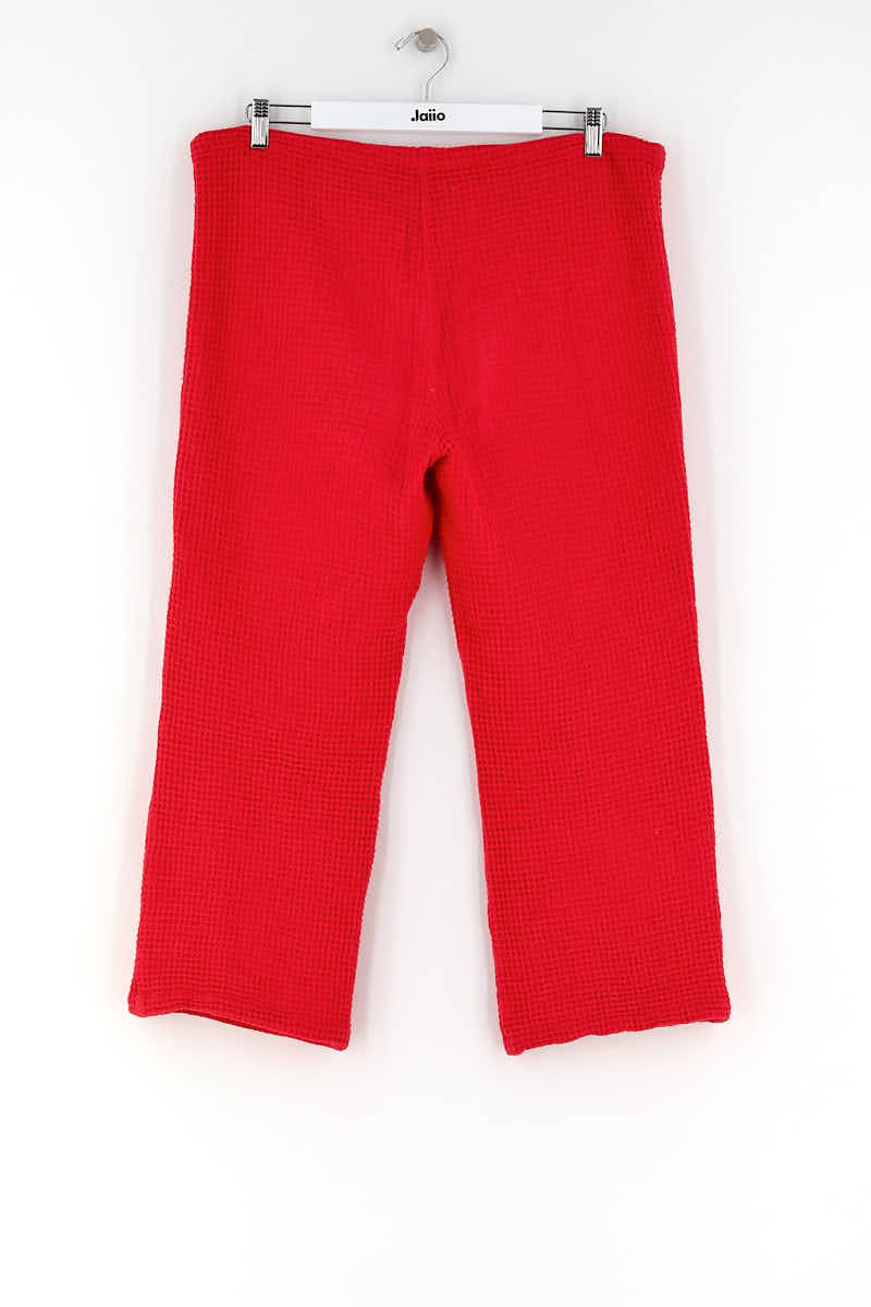 Pantalon large La Veste  Rouge