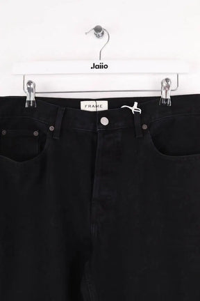 Jean droit Frame Noir en Coton