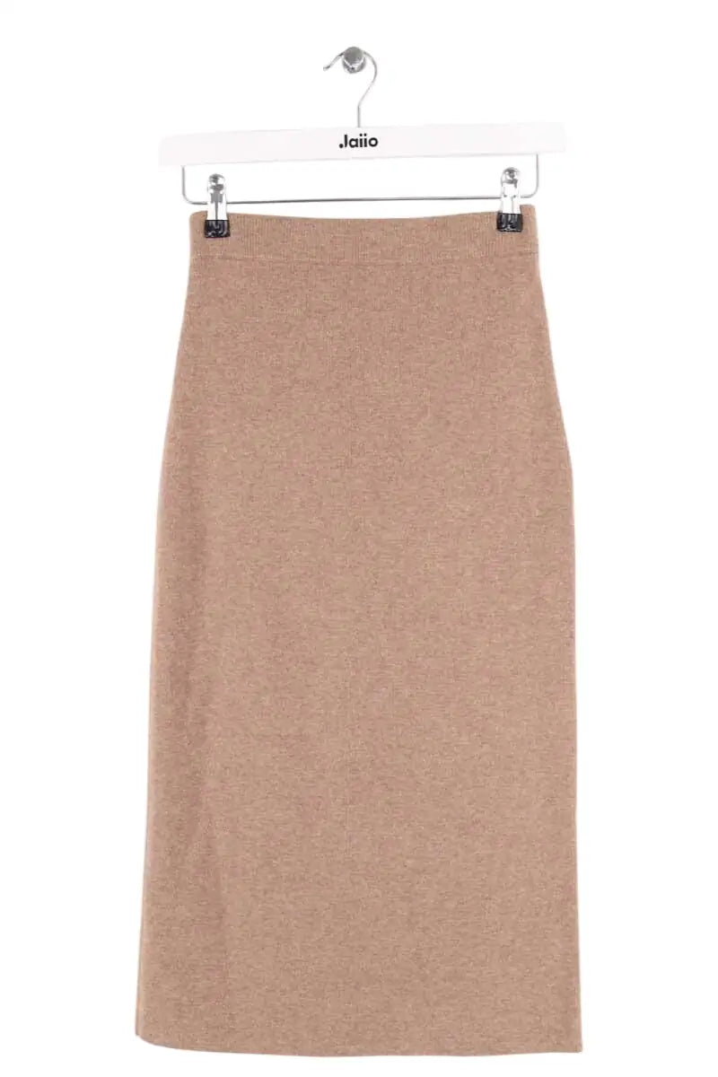 Jupe Eric Bompard Camel en Cachemire, taille S - Seconde Main